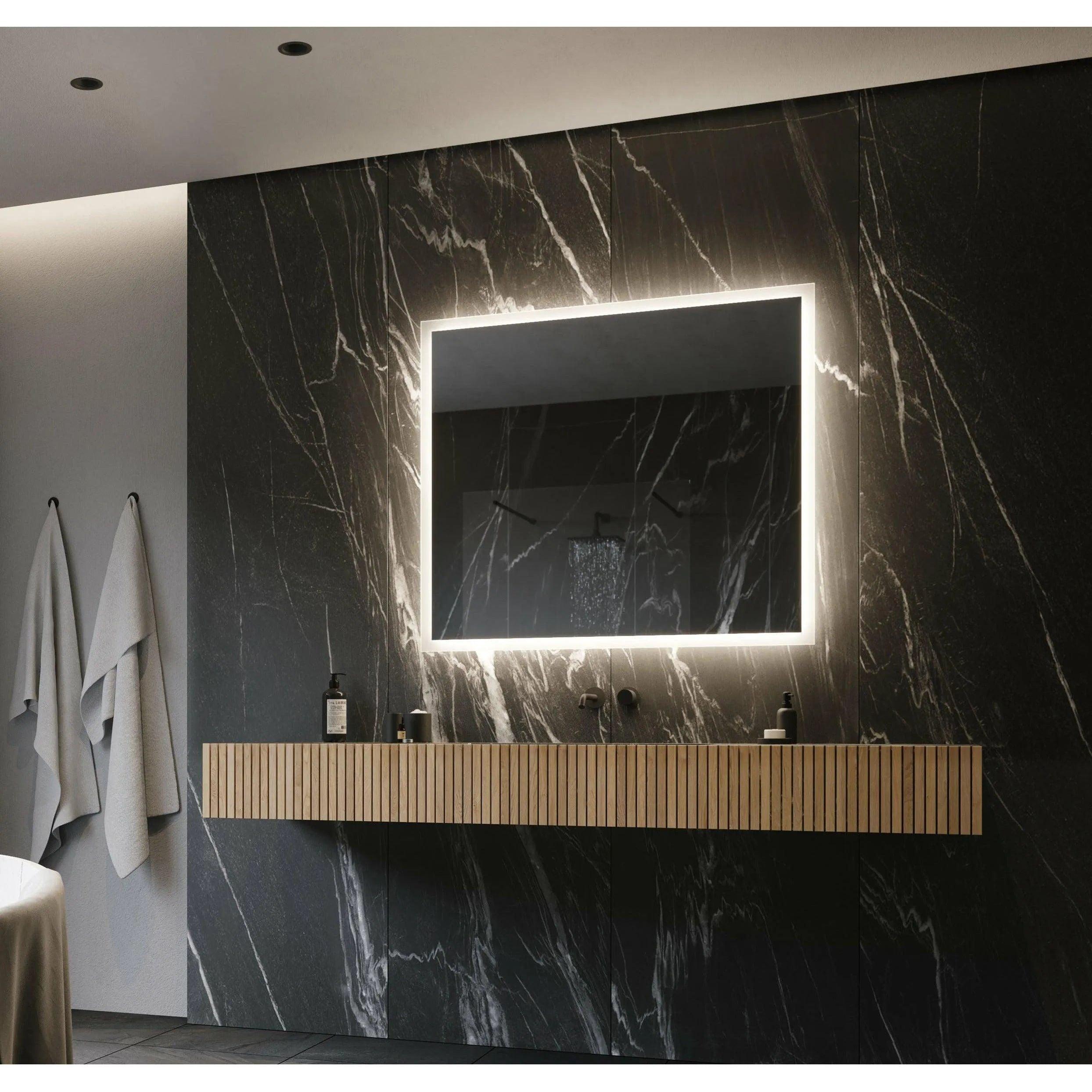 Paris Mirror - Rectangle Backlit LED Mirror - RECTX40363000 - Canada Light Shop