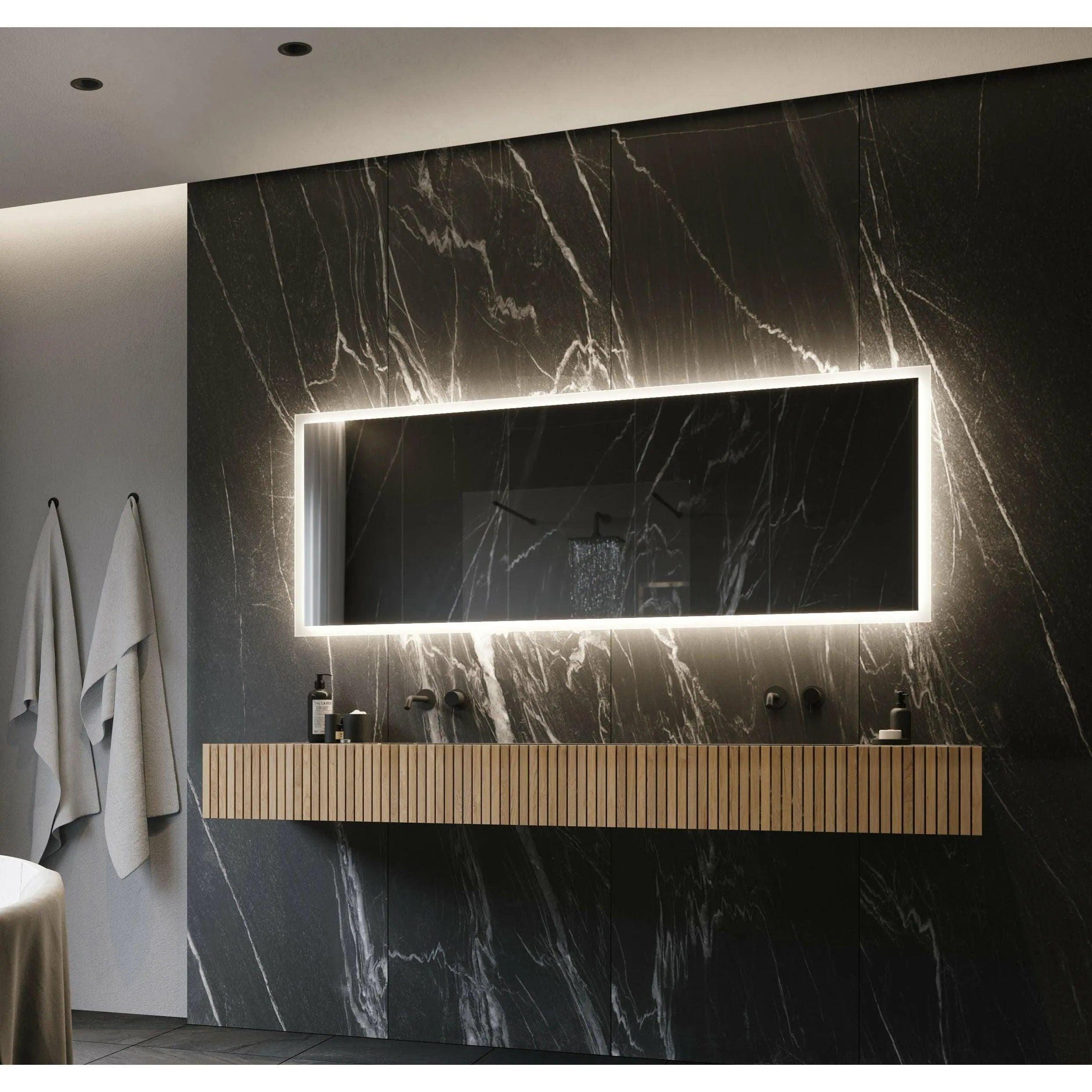 Paris Mirror - Rectangle Backlit LED Mirror - RECTX79303000 - Canada Light Shop