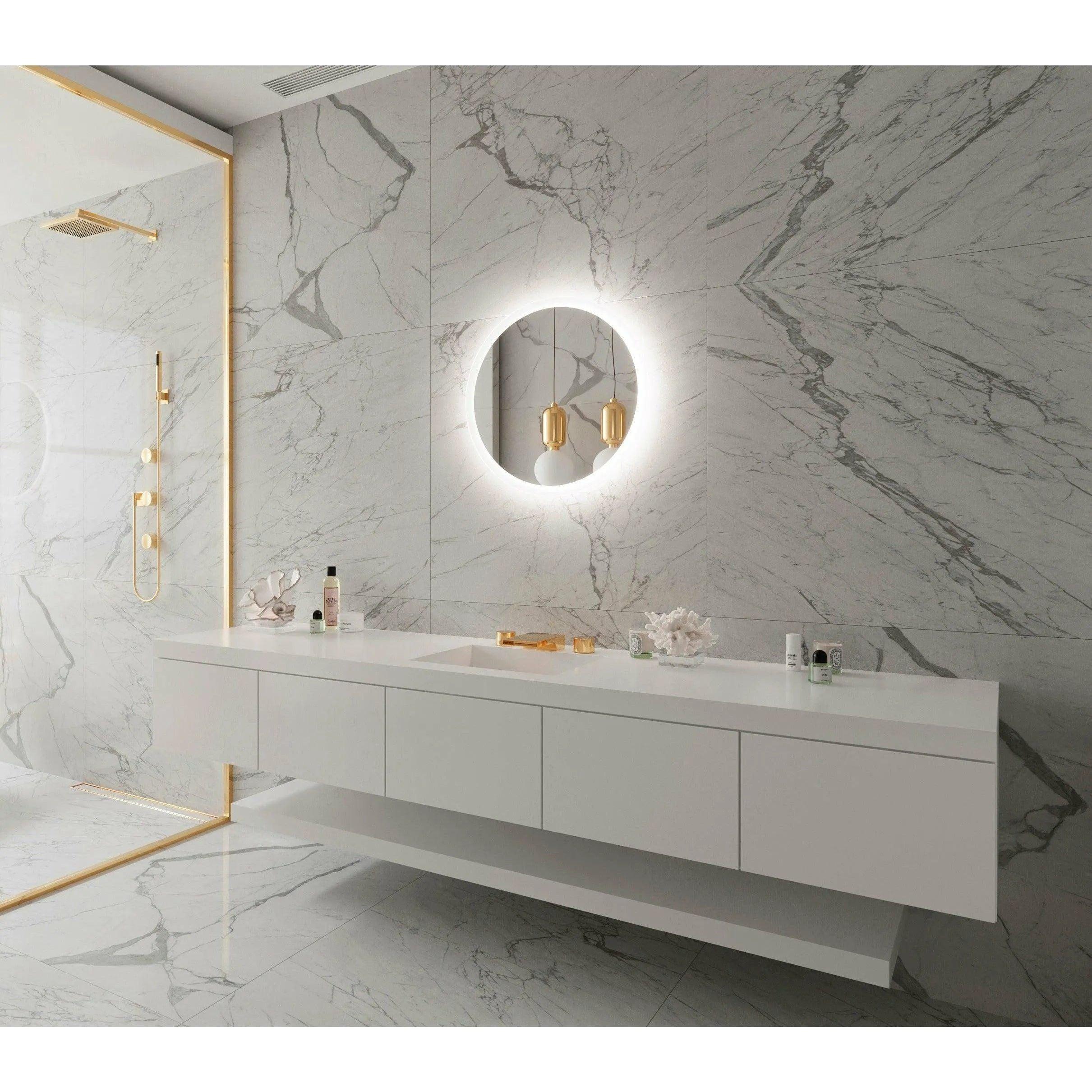 Paris Mirror - Round Backlit LED Mirror - ROUNX24243000 - Canada Light Shop