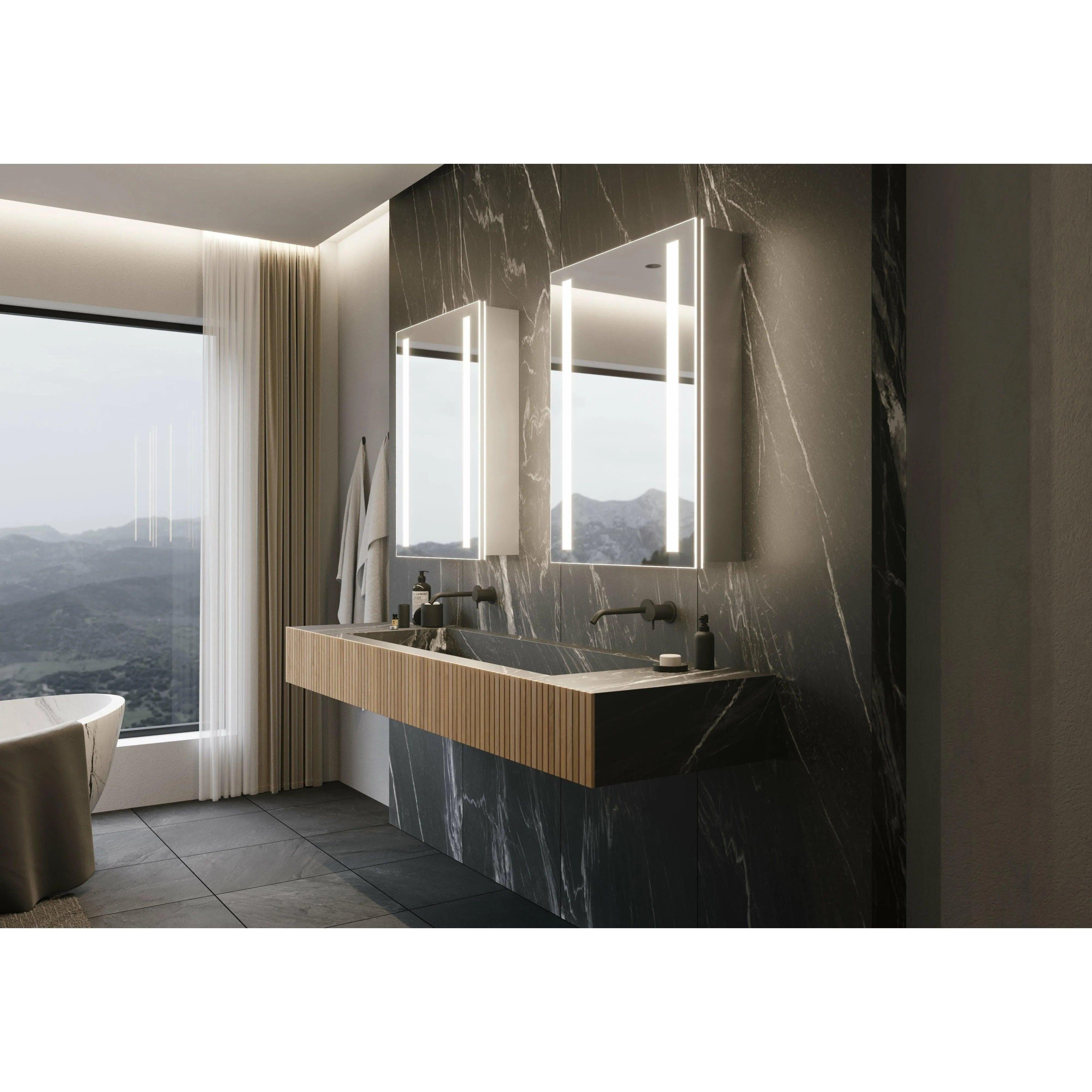 Paris Mirror - Verano Cabinet LED Mirror - CVERA24323000 - Canada Light Shop