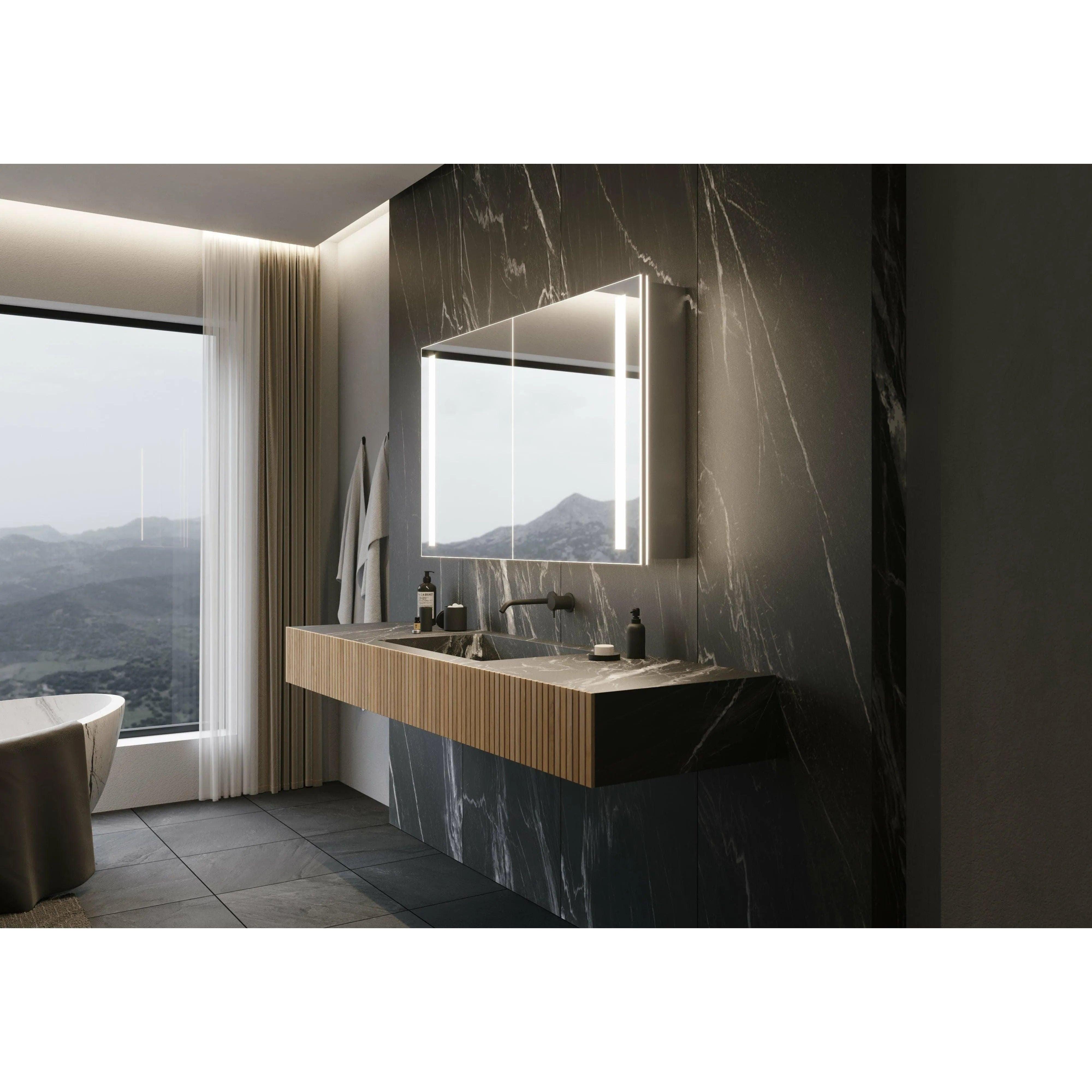 Paris Mirror - Verano Cabinet LED Mirror - CVERA24323000 - Canada Light Shop