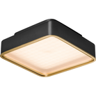 PageOne Lighting - Pan Square LED Flush Mount - PC111080-SDG - Canada Light Shop