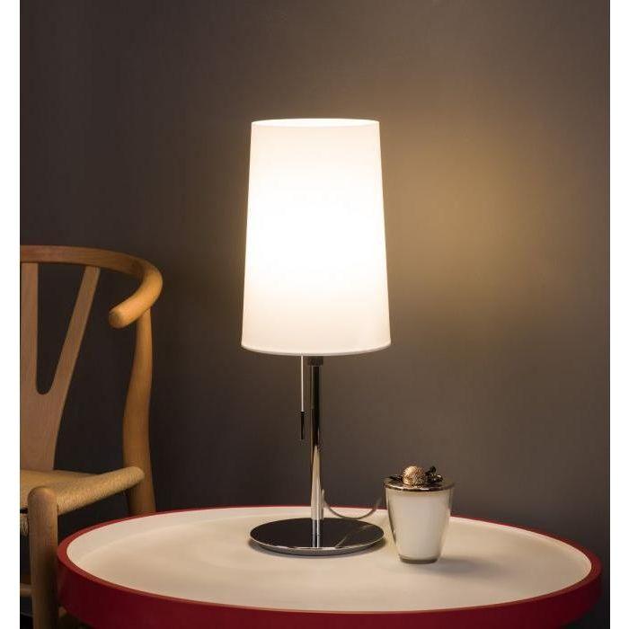 PageOne Lighting - Sleeker Cone Shade LED Table Lamp - PT040741-CM/WH - Canada Light Shop