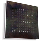 Qlocktwo - QLOCKTWO CLASSIC Raw Iron Creator's Edition Wall Clock - QT-CLASSIC-CE-FR-RI - Canada Light Shop