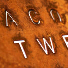 Qlocktwo - QLOCKTWO CLASSIC Rust Creator's Edition Wall Clock - QT-CLASSIC-CE-FR-RU - Canada Light Shop