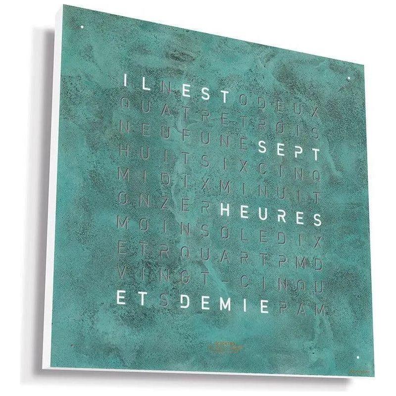 Qlocktwo - QLOCKTWO CLASSIC Vintage Copper Creator's Edition Wall Clock - QT-CLASSIC-CE-FR-VC - Canada Light Shop