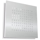 Qlocktwo - QLOCKTWO CLASSIC Wall Clock - QT-CLASSIC-EN-SS - Canada Light Shop
