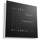 Qlocktwo - QLOCKTWO CLASSIC Wall Clock - QT-CLASSIC-FR-BP - Canada Light Shop