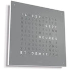 Qlocktwo - QLOCKTWO CLASSIC Wall Clock - QT-CLASSIC-FR-GP - Canada Light Shop