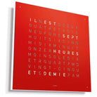 Qlocktwo - QLOCKTWO CLASSIC Wall Clock - QT-CLASSIC-FR-RP - Canada Light Shop