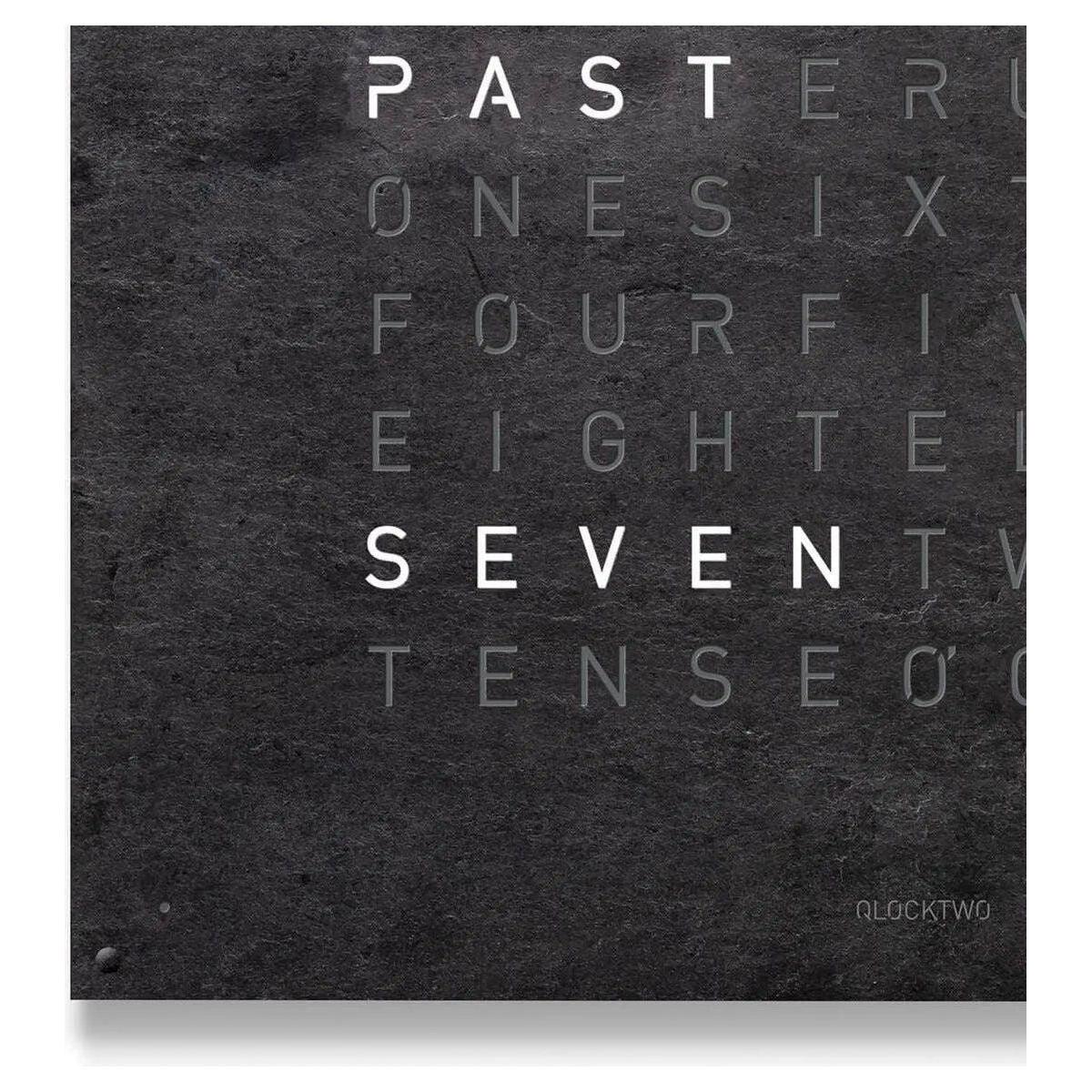 Qlocktwo - QLOCKTWO LARGE Metamorphite Creator's Edition Wall Clock - QT-LARGE-CE-FR-ME - Canada Light Shop