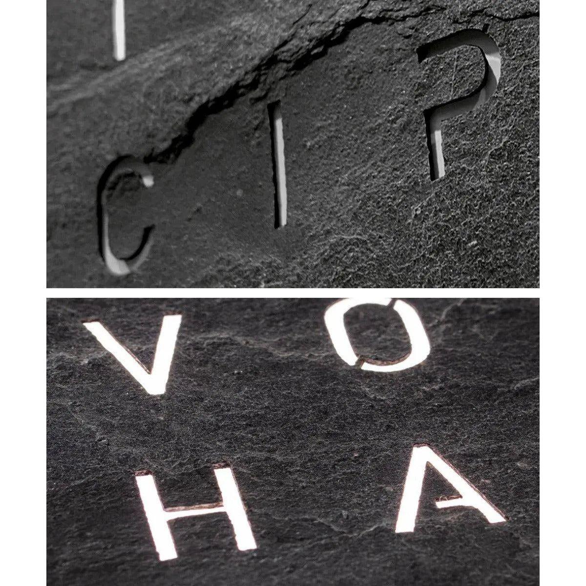 Qlocktwo - QLOCKTWO LARGE Metamorphite Creator's Edition Wall Clock - QT-LARGE-CE-FR-ME - Canada Light Shop