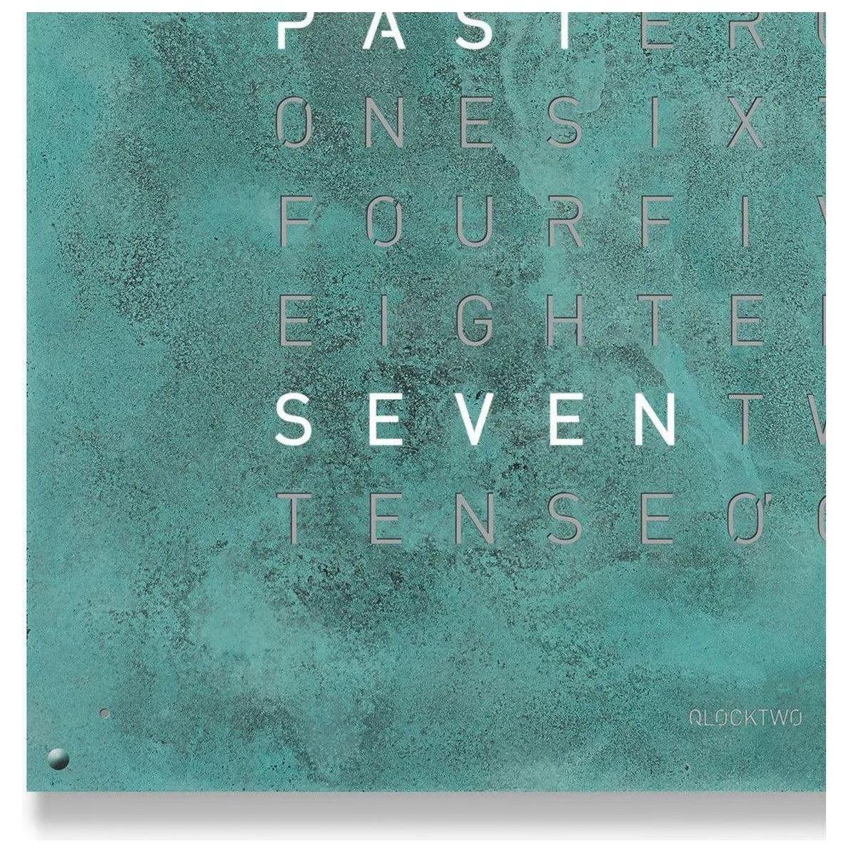 Qlocktwo - QLOCKTWO LARGE Vintage Copper Creator's Edition Wall Clock - QT-LARGE-CE-FR-VC - Canada Light Shop