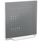 Qlocktwo - QLOCKTWO TOUCH Pure Alarm Clock - QT-TOUCH-PURE-EN-ET - Canada Light Shop