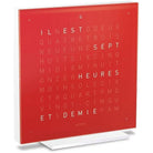Qlocktwo - QLOCKTWO TOUCH Pure Alarm Clock - QT-TOUCH-PURE-FR-CC - Canada Light Shop