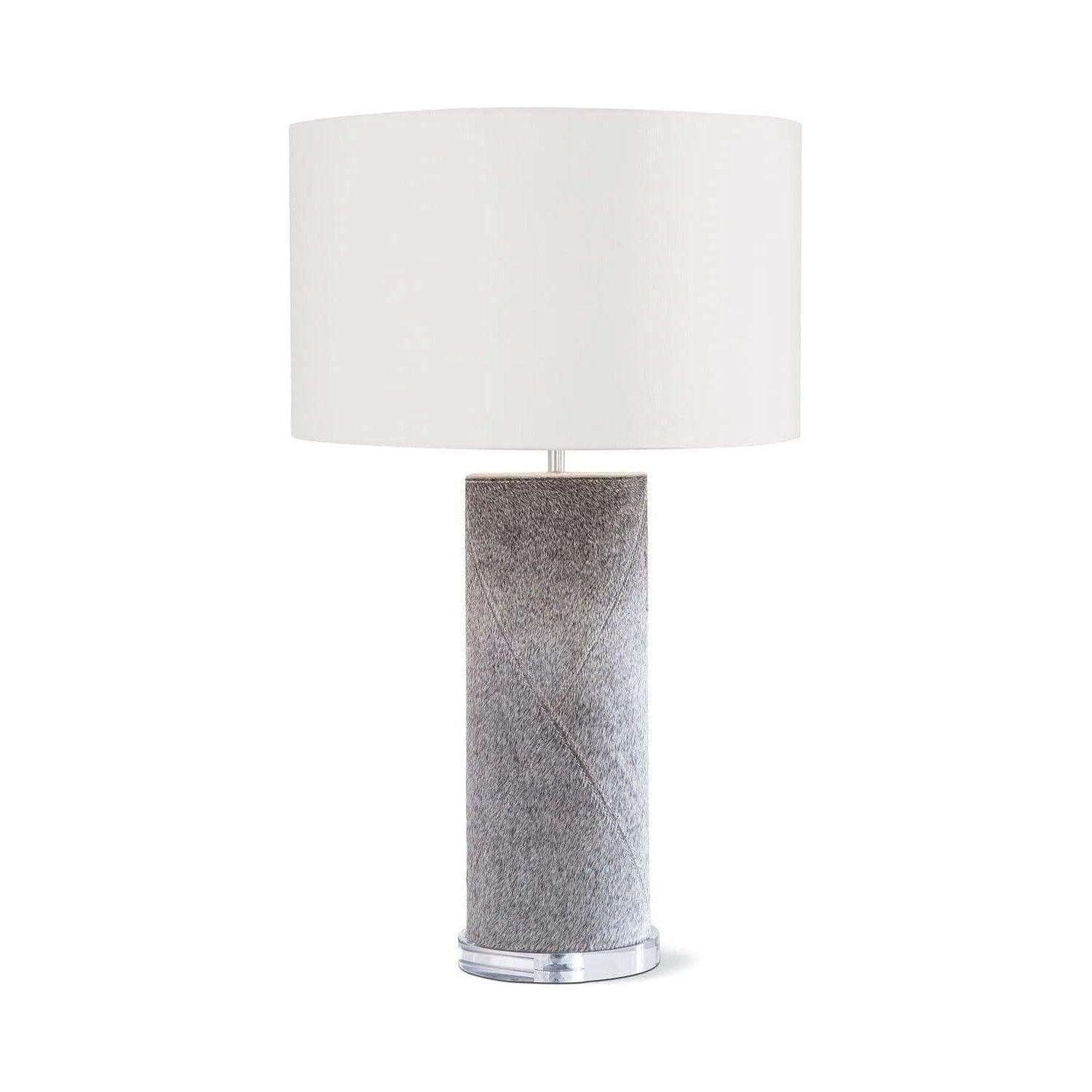Regina Andrew - Andres Column Table Lamp - 13-1565GRY - Canada Light Shop