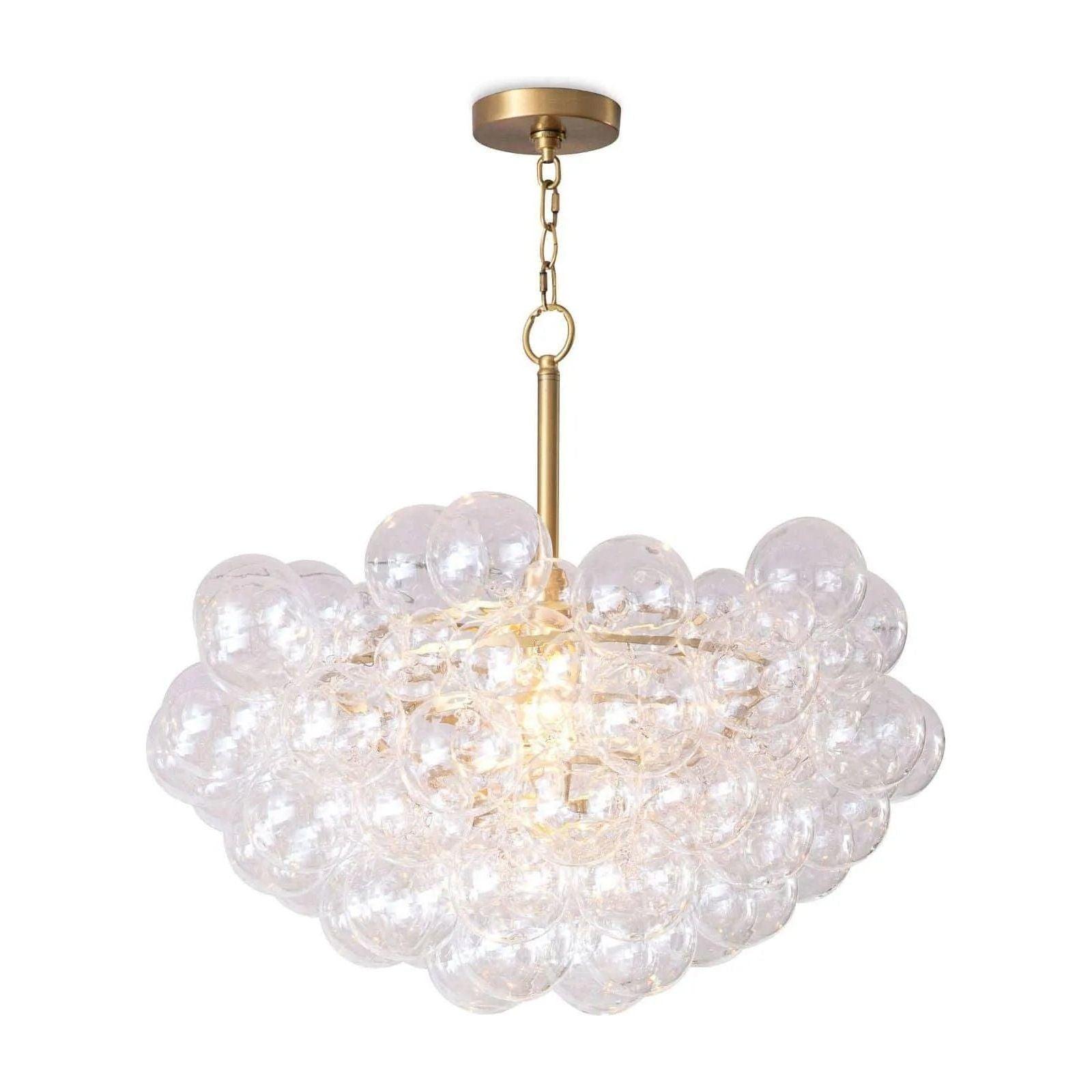 Regina Andrew - Bubbles Chandelier Natural Brass - 16-1044NB - Canada Light Shop