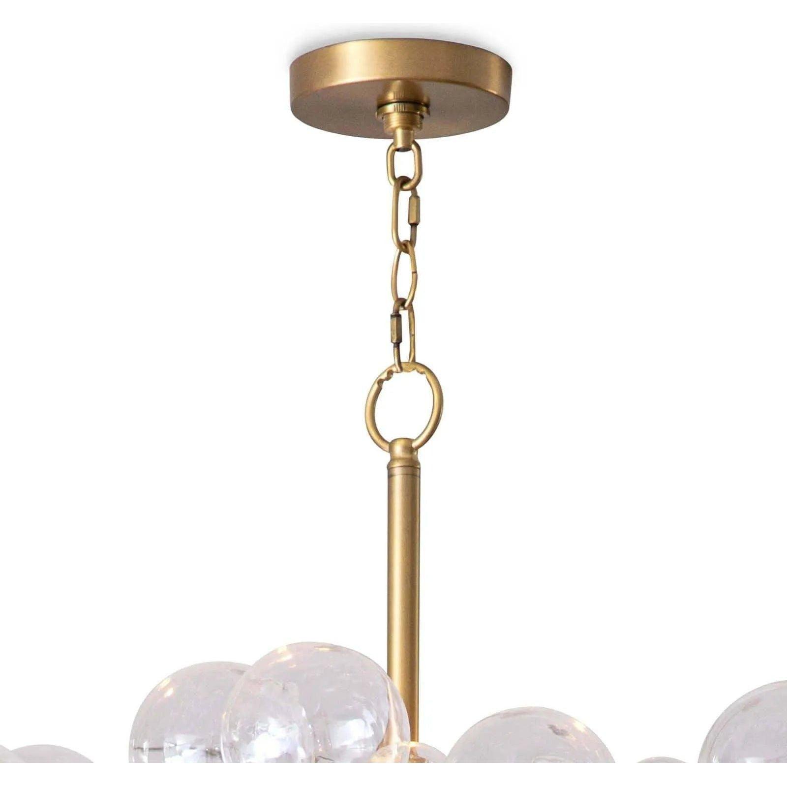 Regina Andrew - Bubbles Chandelier Natural Brass - 16-1044NB - Canada Light Shop