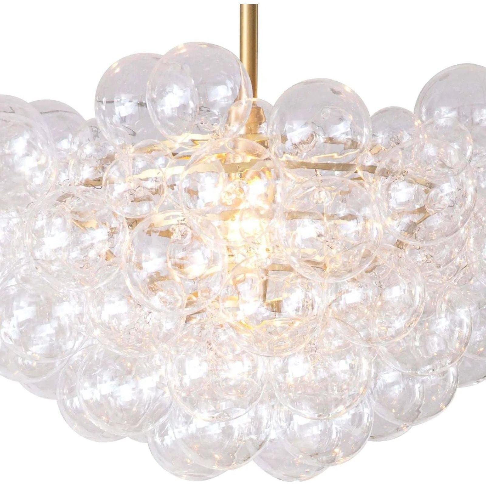 Regina Andrew - Bubbles Chandelier Natural Brass - 16-1044NB - Canada Light Shop