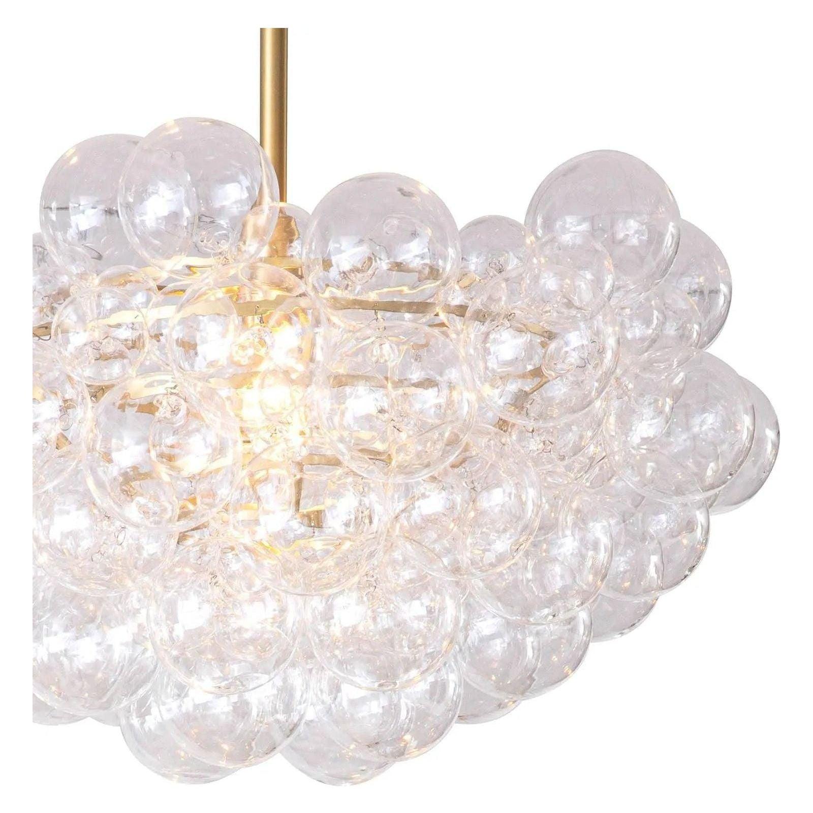 Regina Andrew - Bubbles Chandelier Natural Brass - 16-1044NB - Canada Light Shop