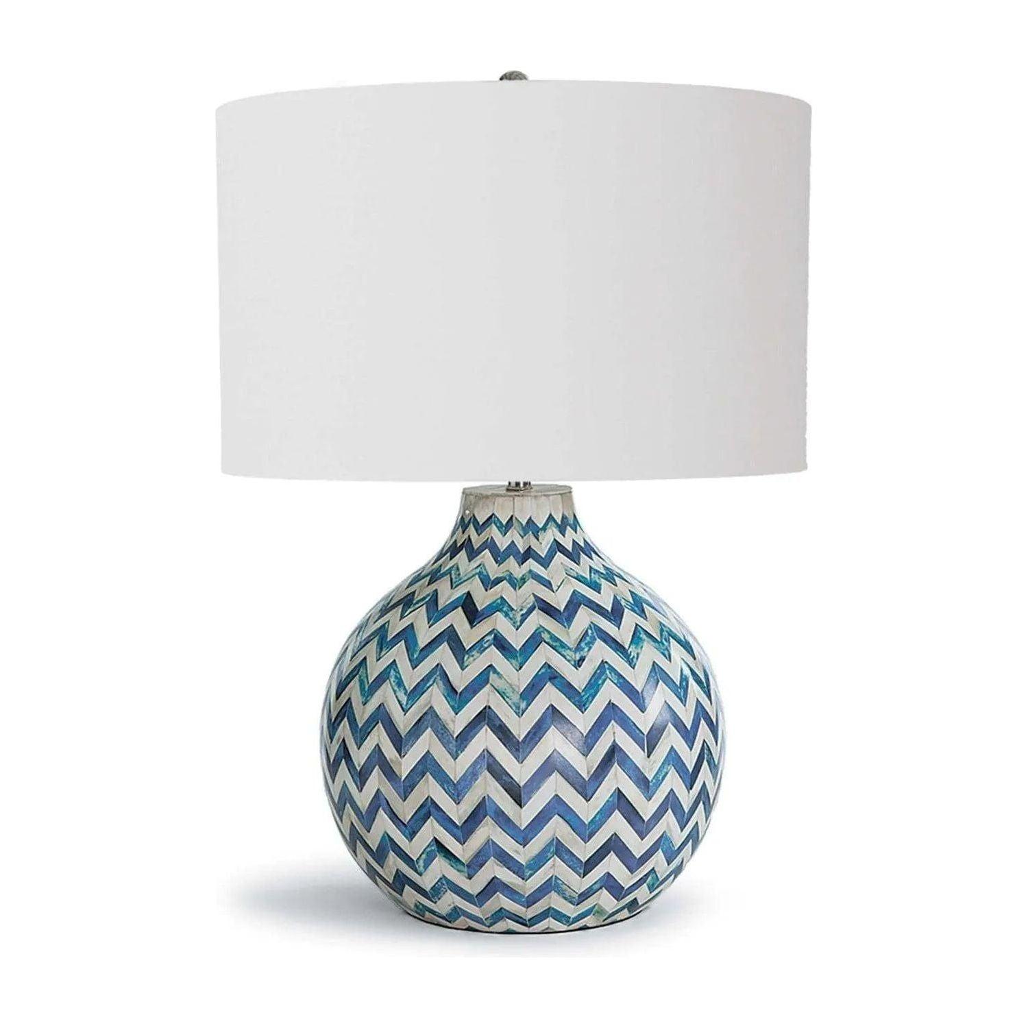 Regina Andrew - Chevron Table Lamp - 13-1200 - Canada Light Shop