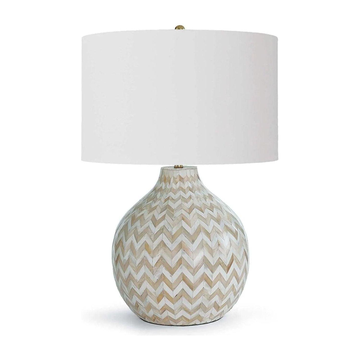 Regina Andrew - Chevron Table Lamp - 13-1201 - Canada Light Shop