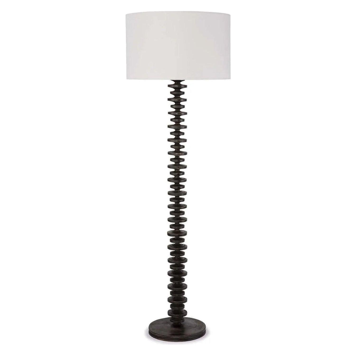Regina Andrew - Fishbone Floor Lamp - 14-1020EB - Canada Light Shop