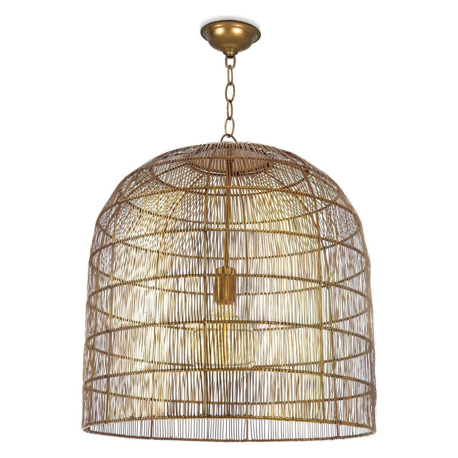 Regina Andrew - Fresco Metal Pendant - 16-1294BRS - Canada Light Shop