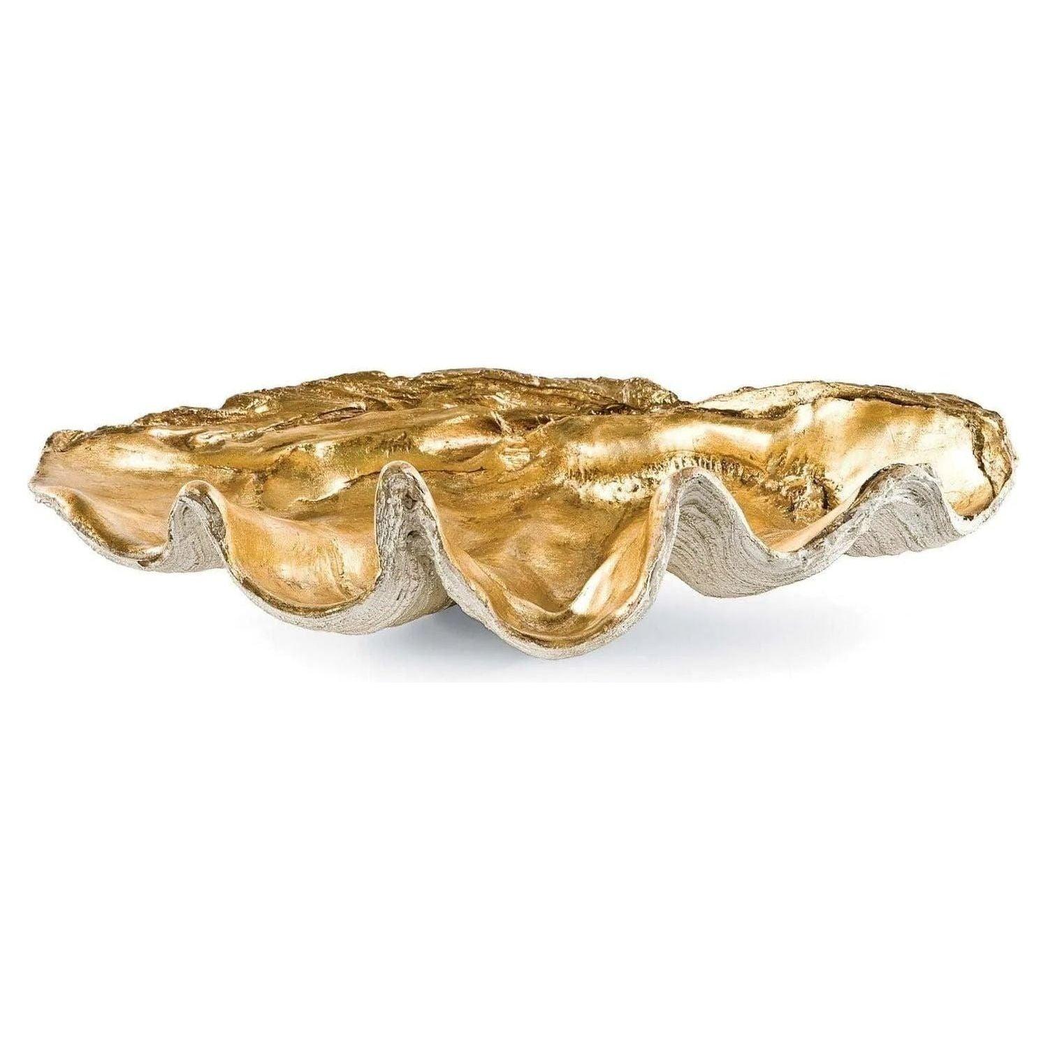 Regina Andrew - Golden Clam Bowl - 20-1035 - Canada Light Shop