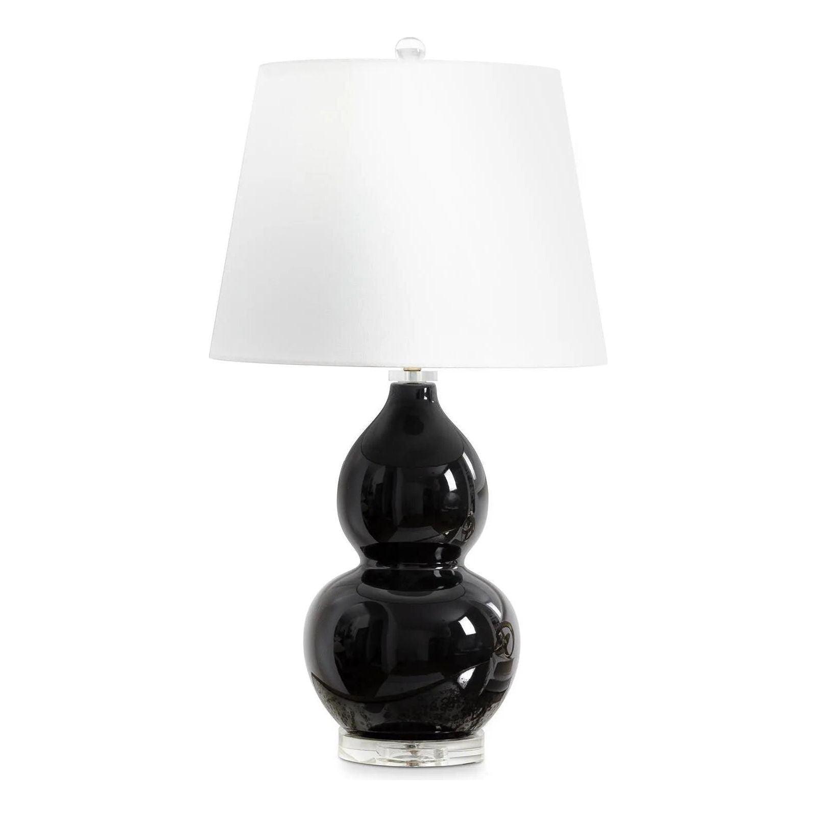 Regina Andrew - June Ceramic Table Lamp - 13-1531BLK - Canada Light Shop