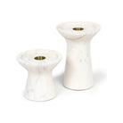 Regina Andrew - Klein Marble Candle Holder Set - 20-1455WT - Canada Light Shop