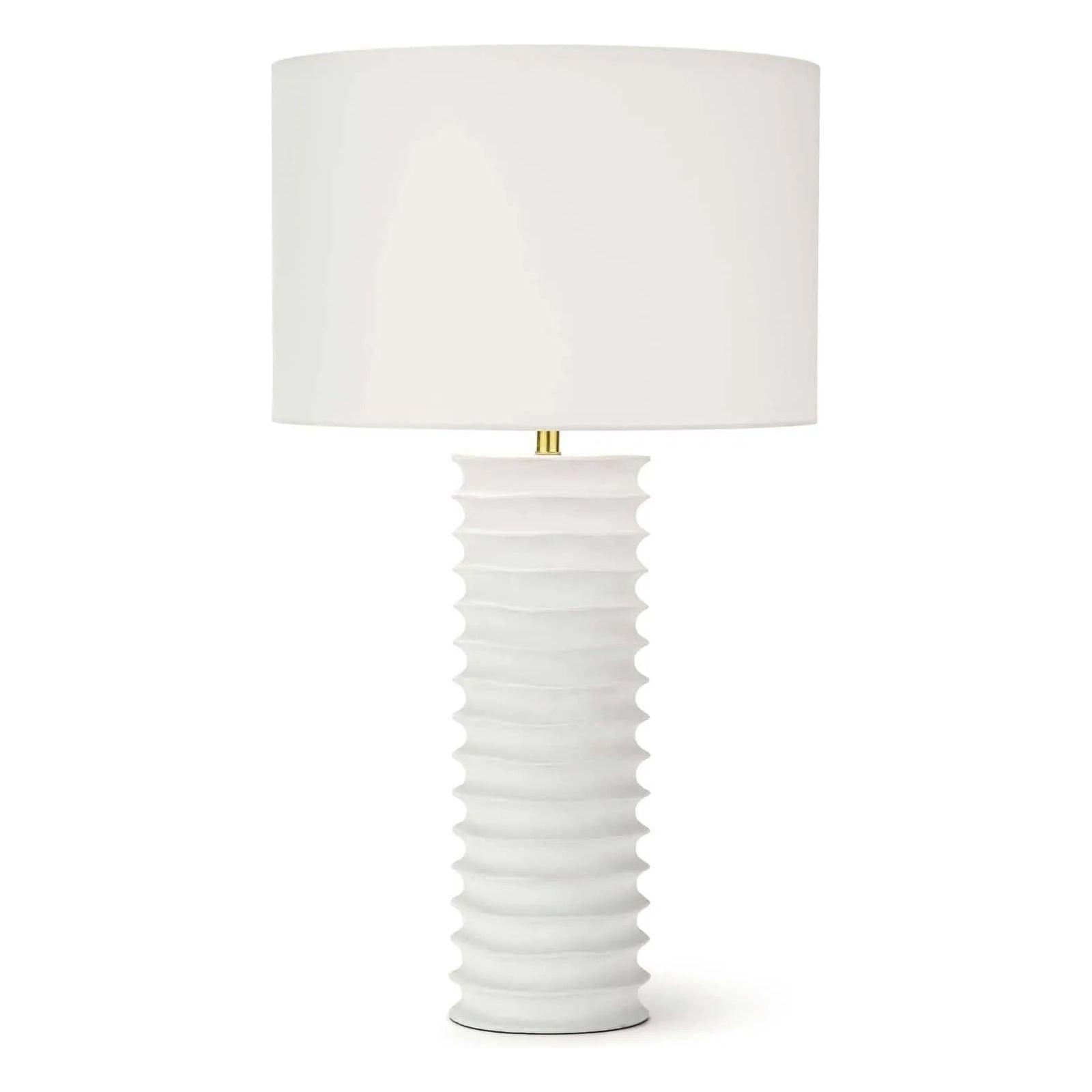 Regina Andrew - Nabu Metal Column Table Lamp - 13-1482WT - Canada Light Shop