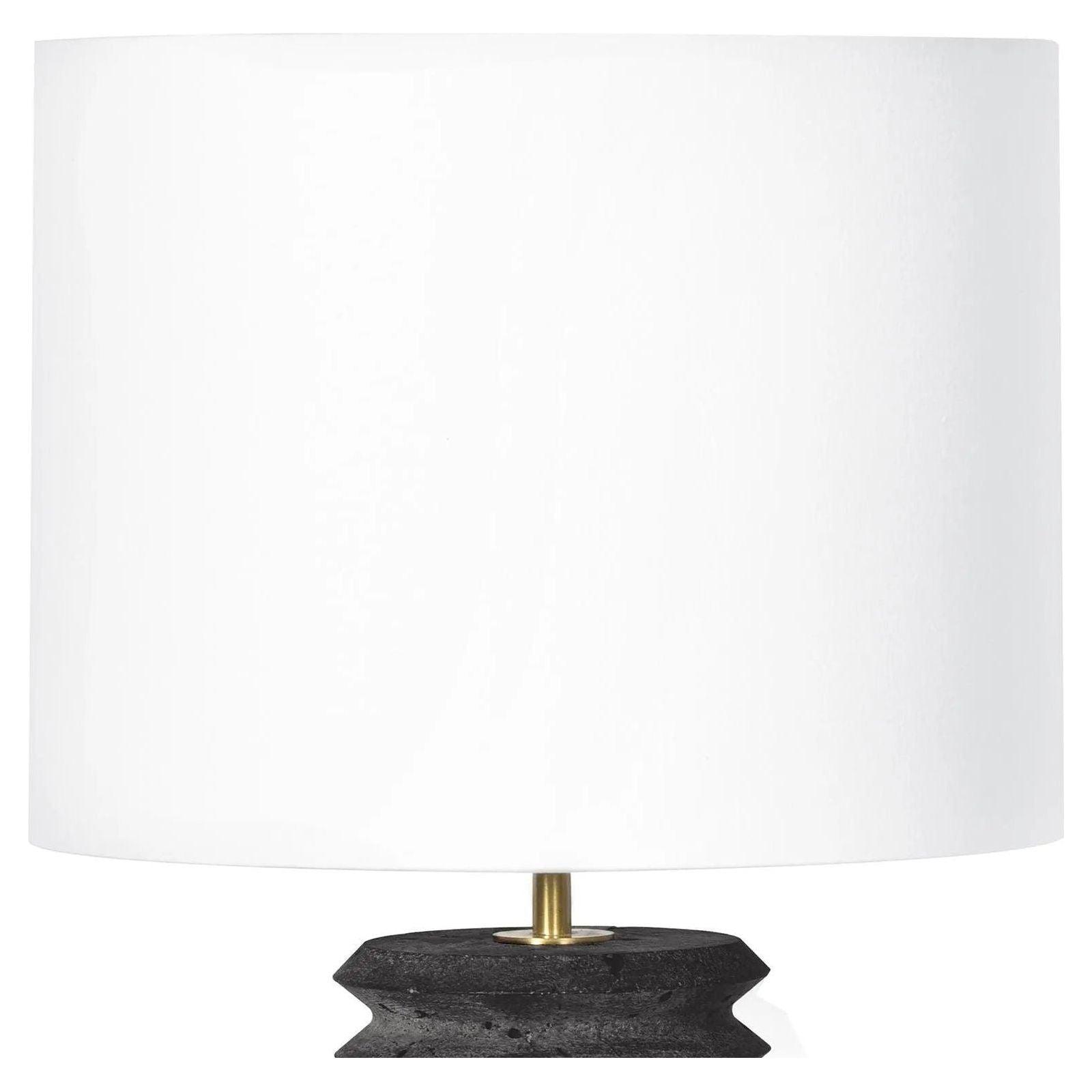 Regina Andrew - Noir Column Travertine Lamp - 13-1587 - Canada Light Shop