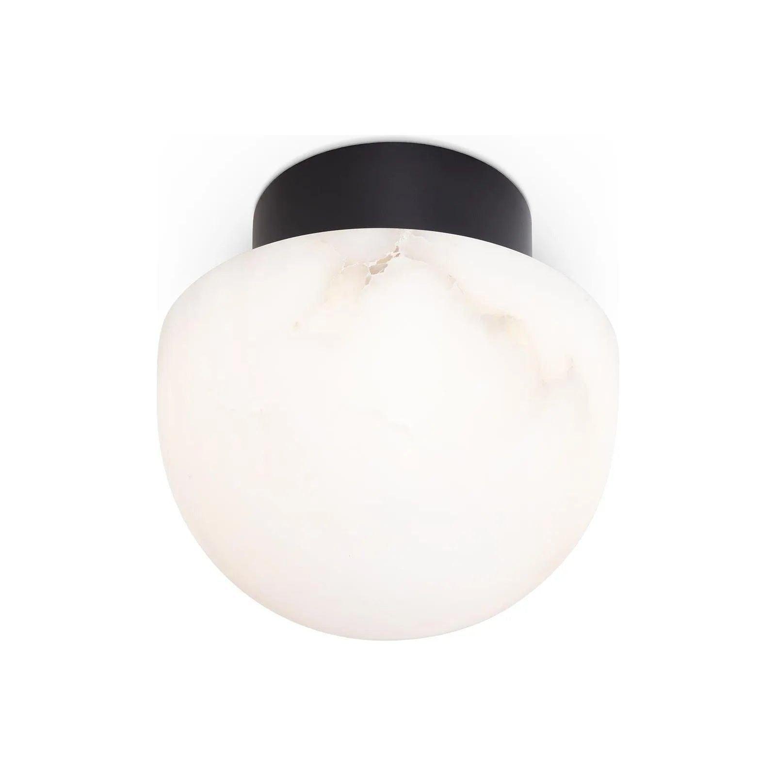 Regina Andrew - Parker Alabaster Flush Mount - 16-1398ORB - Canada Light Shop