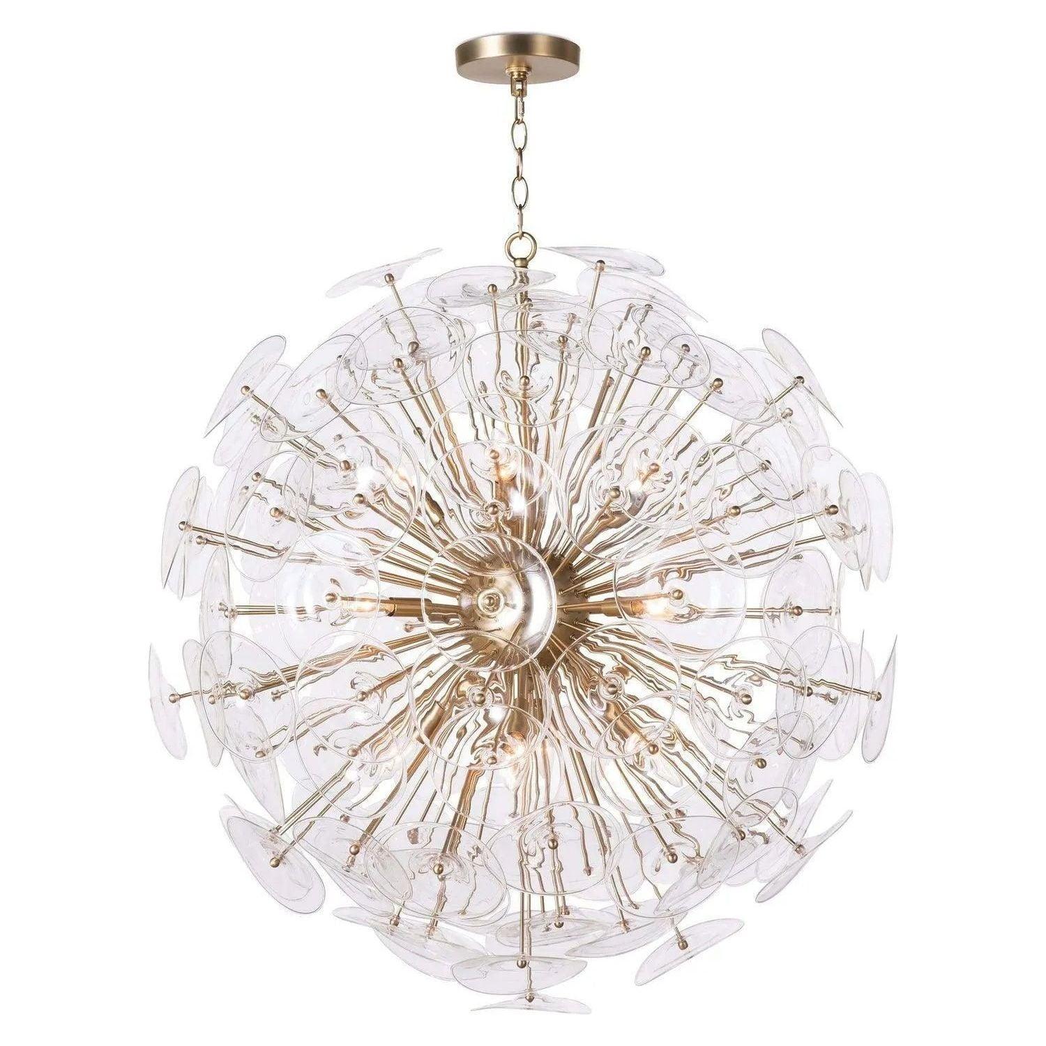 Regina Andrew - Poppy Glass Chandelier - 16-1188CLR - Canada Light Shop