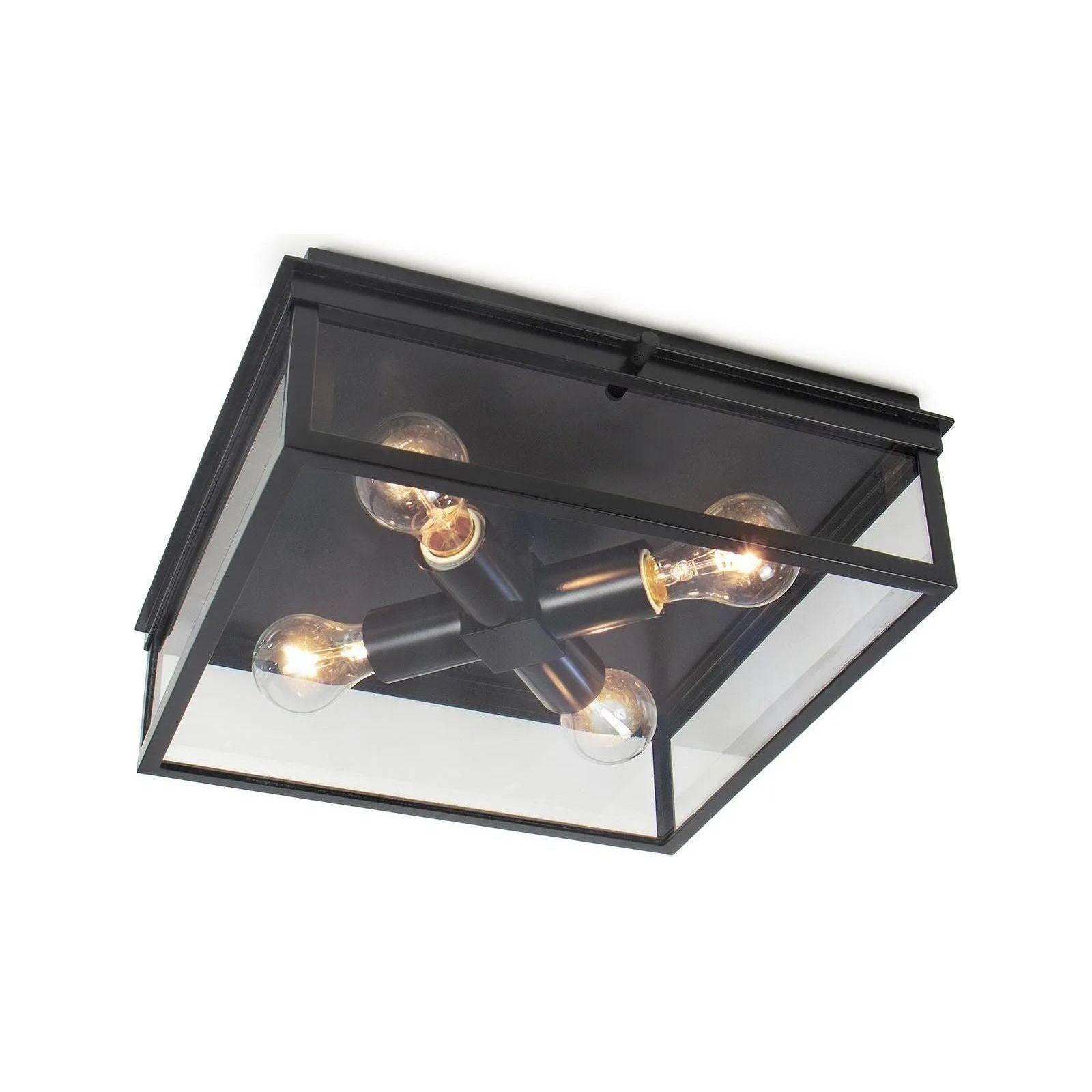 Regina Andrew - Sydney Outdoor Flush Mount - 17-1011BLK - Canada Light Shop