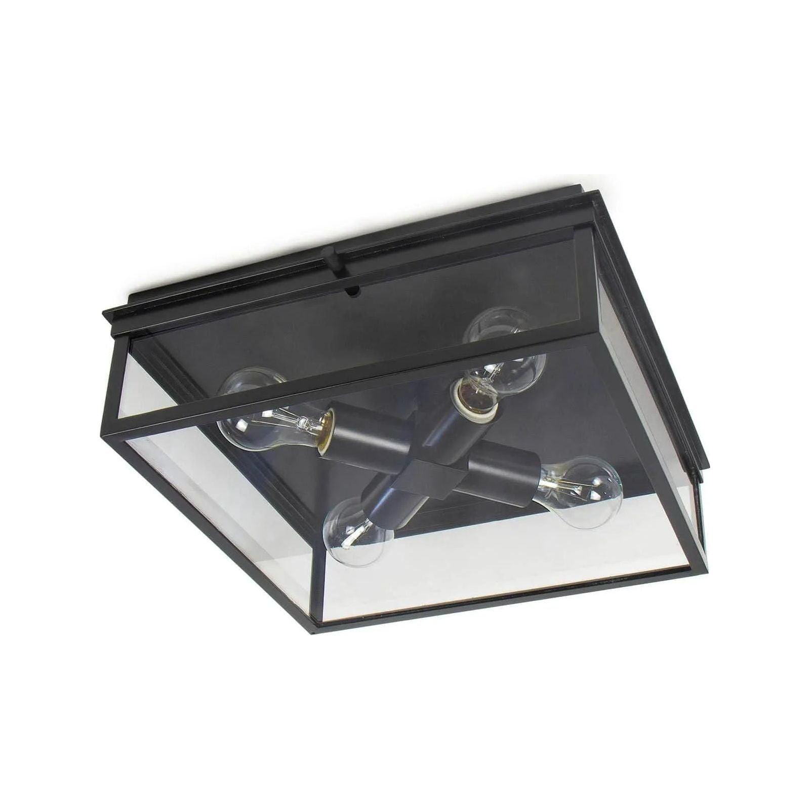 Regina Andrew - Sydney Outdoor Flush Mount - 17-1011BLK - Canada Light Shop