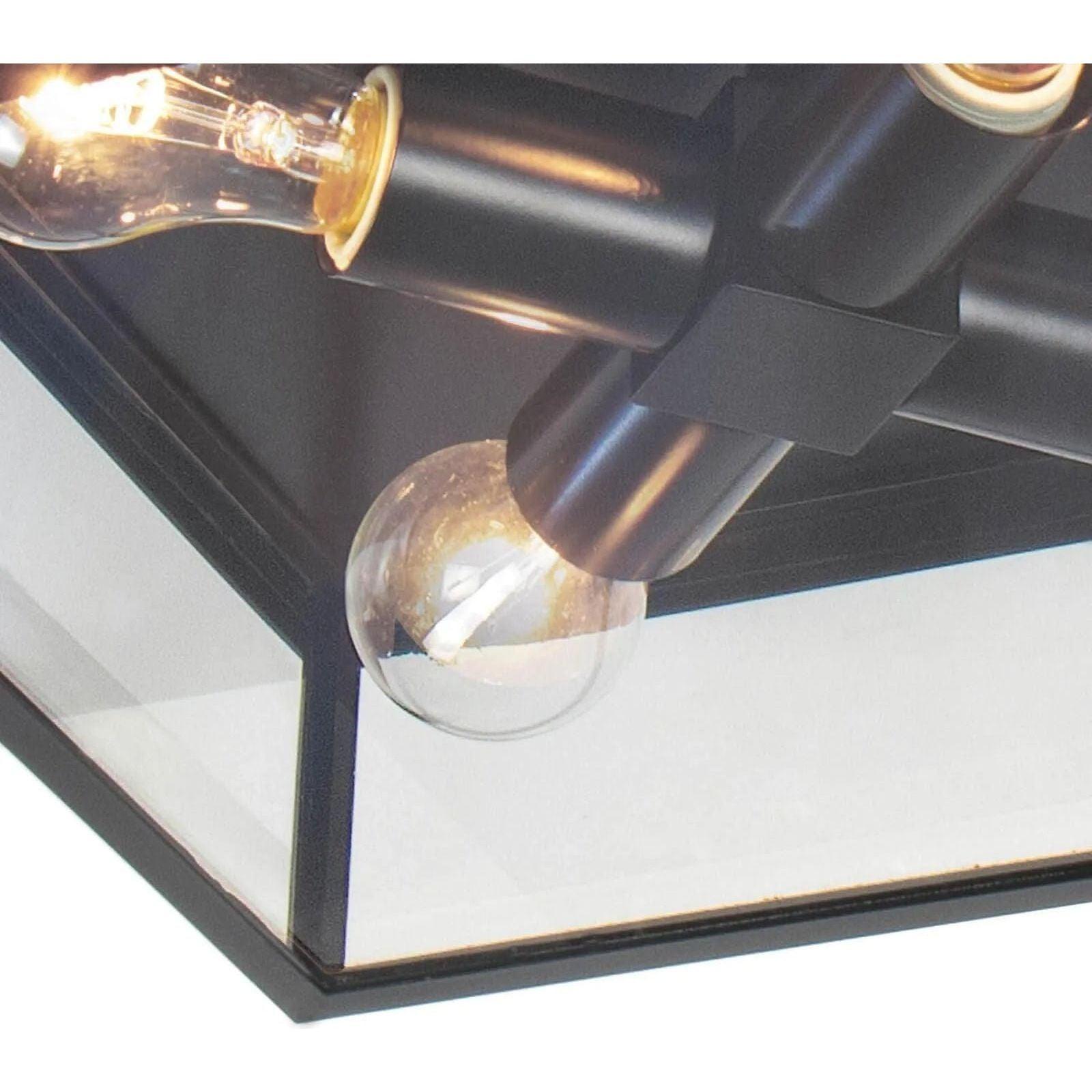 Regina Andrew - Sydney Outdoor Flush Mount - 17-1011BLK - Canada Light Shop