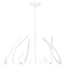 Regina Andrew - Waylon Antler Round Chandelier - 16-1378WT - Canada Light Shop