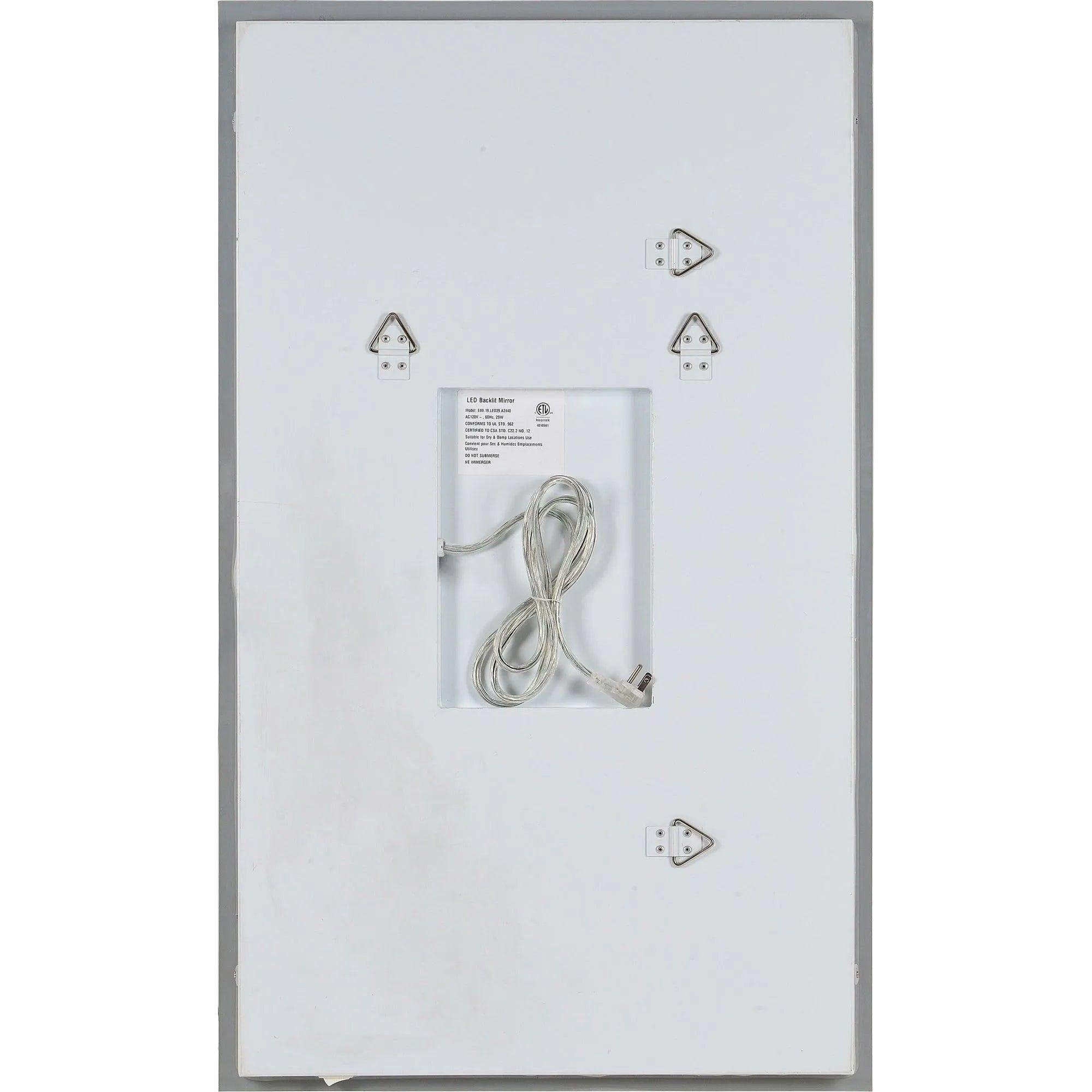 Renwil - Adele LED Rectangle Mirror - MT1354 - Canada Light Shop