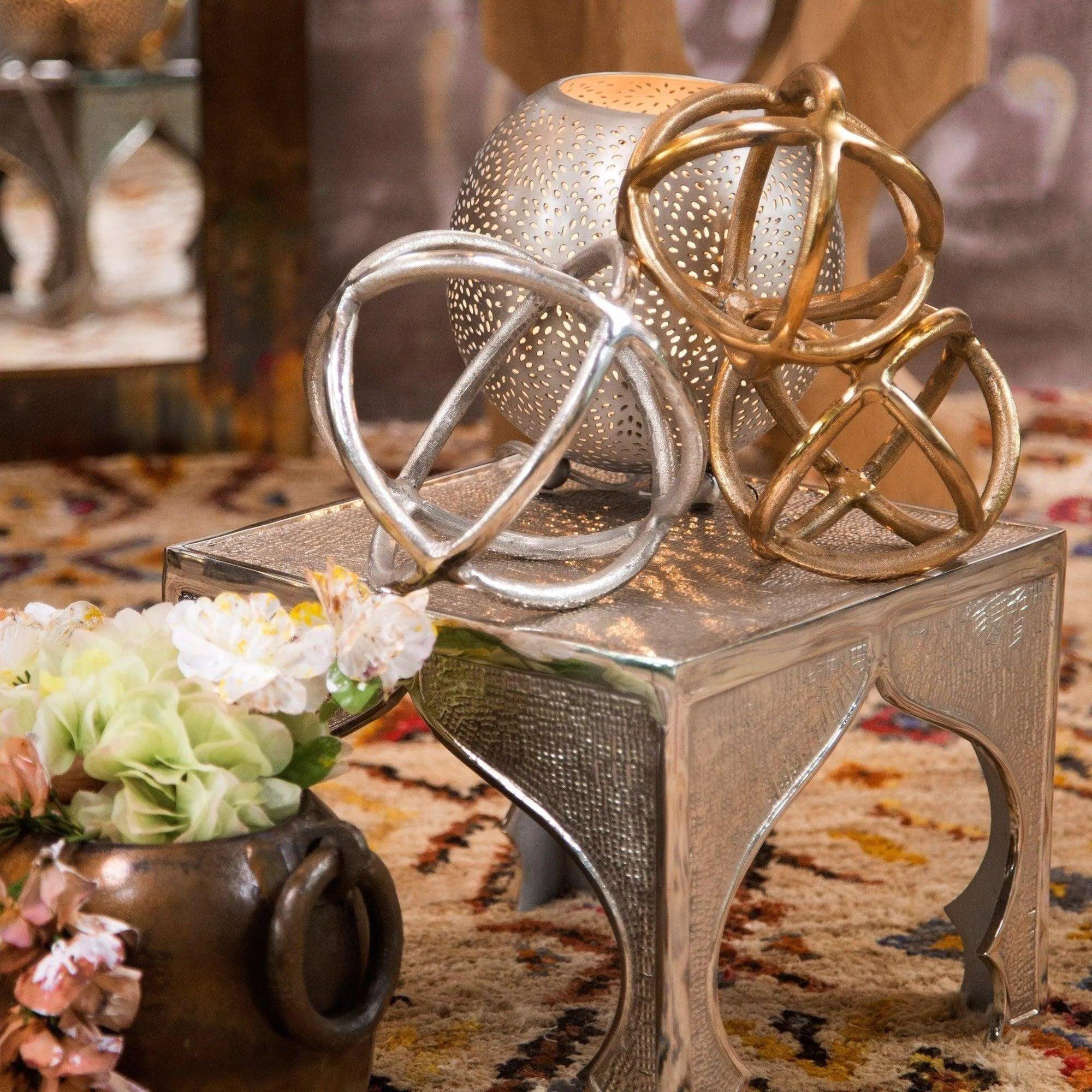 Renwil - Azimuth Gold Statue - STA327 - Canada Light Shop