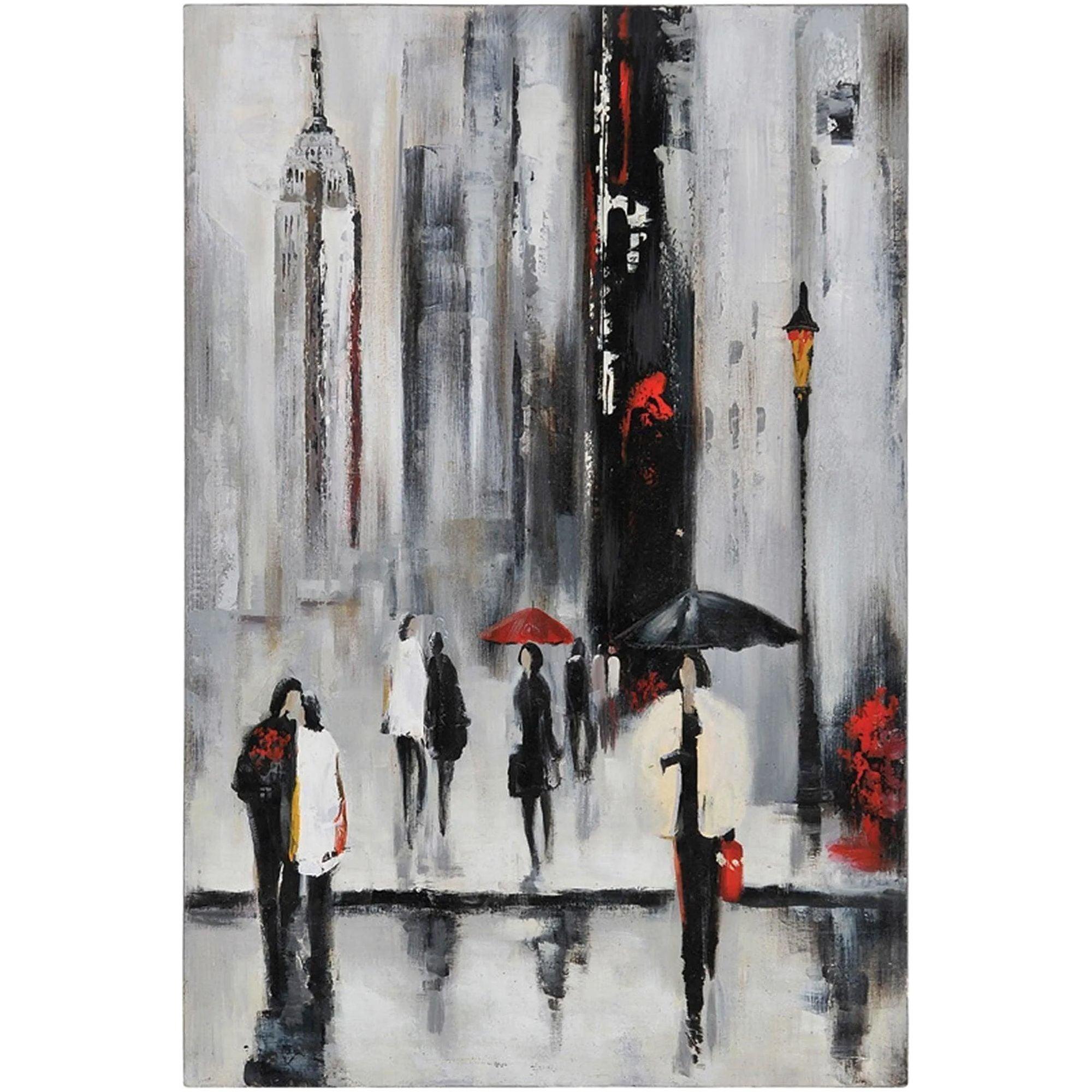 Renwil - Bustling City I Canvas - OL590 - Canada Light Shop