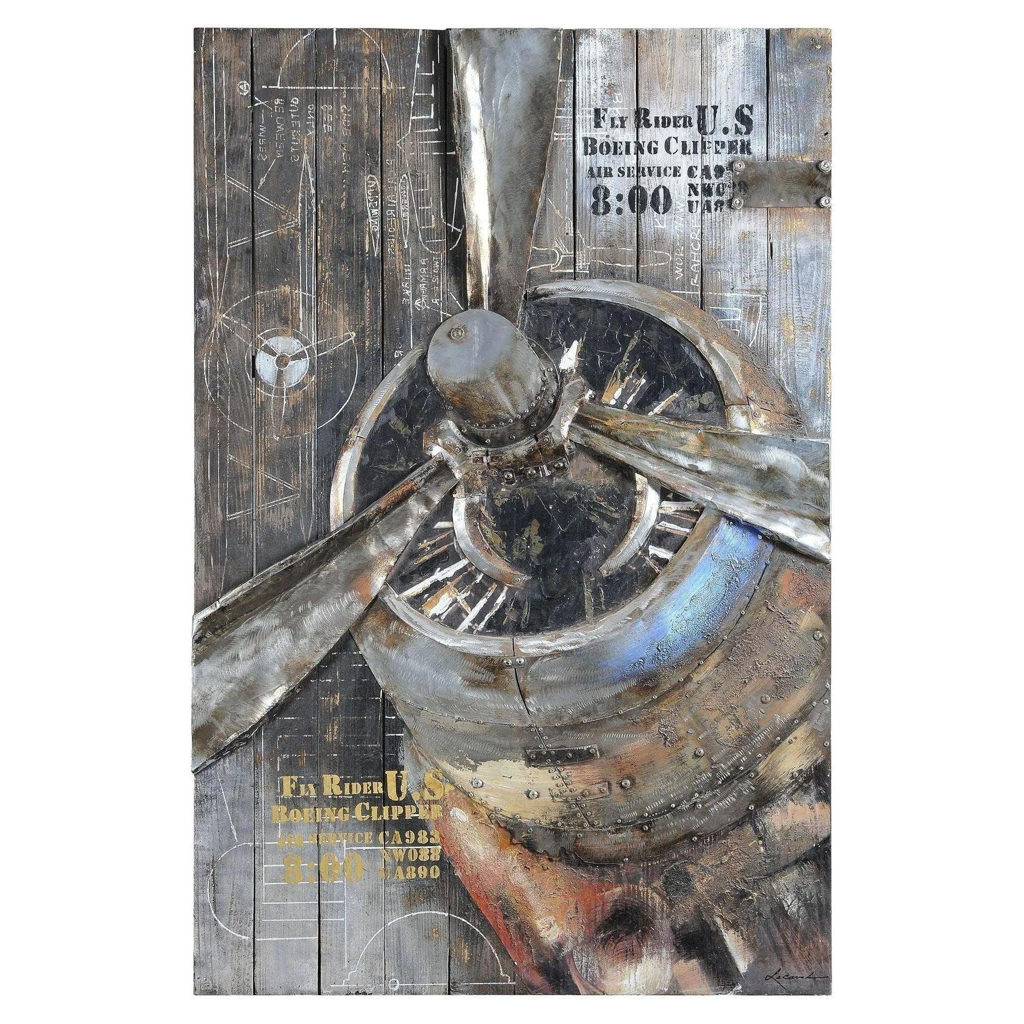 Renwil - Fly Rider Wall Décor - W6188 - Canada Light Shop