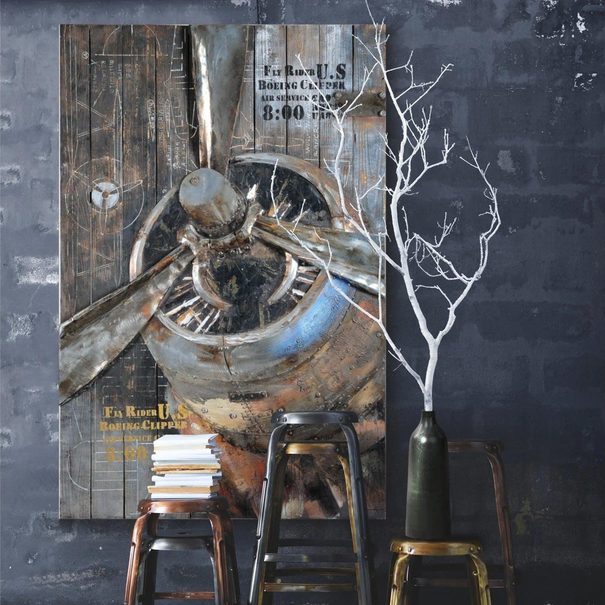 Renwil - Fly Rider Wall Décor - W6188 - Canada Light Shop