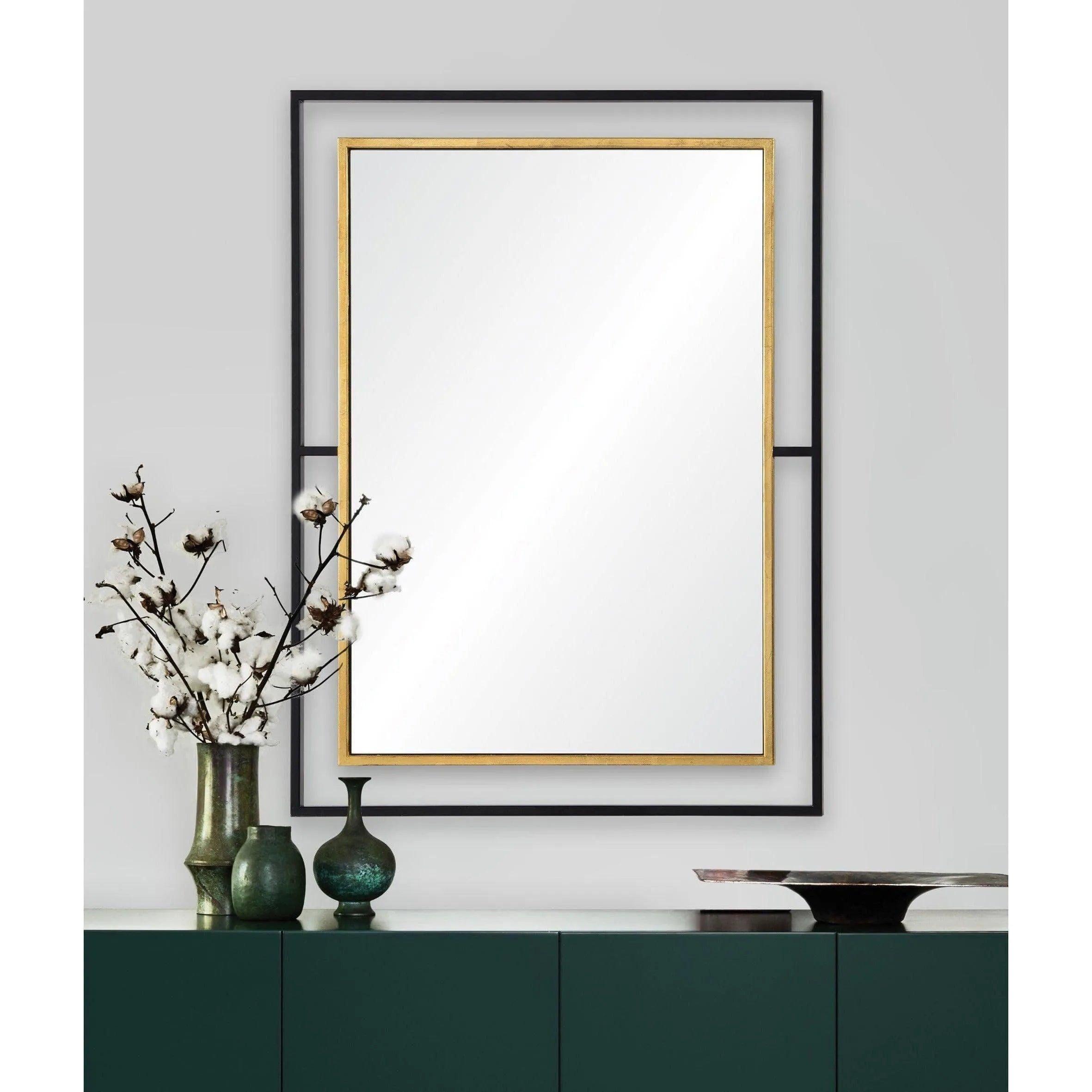 Renwil - Gray Rectangle Mirror - MT2244 - Canada Light Shop