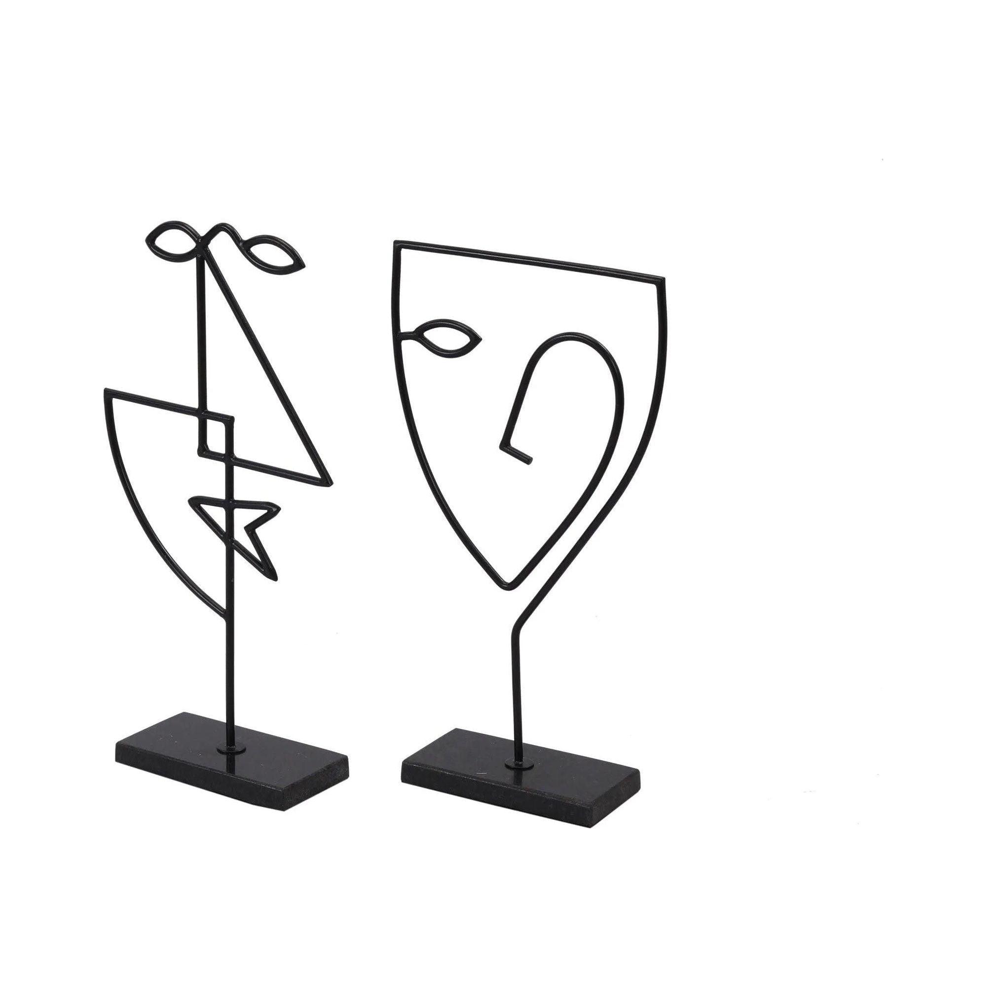 Renwil - Posie Set Of 2 Statues - STA745 - Canada Light Shop