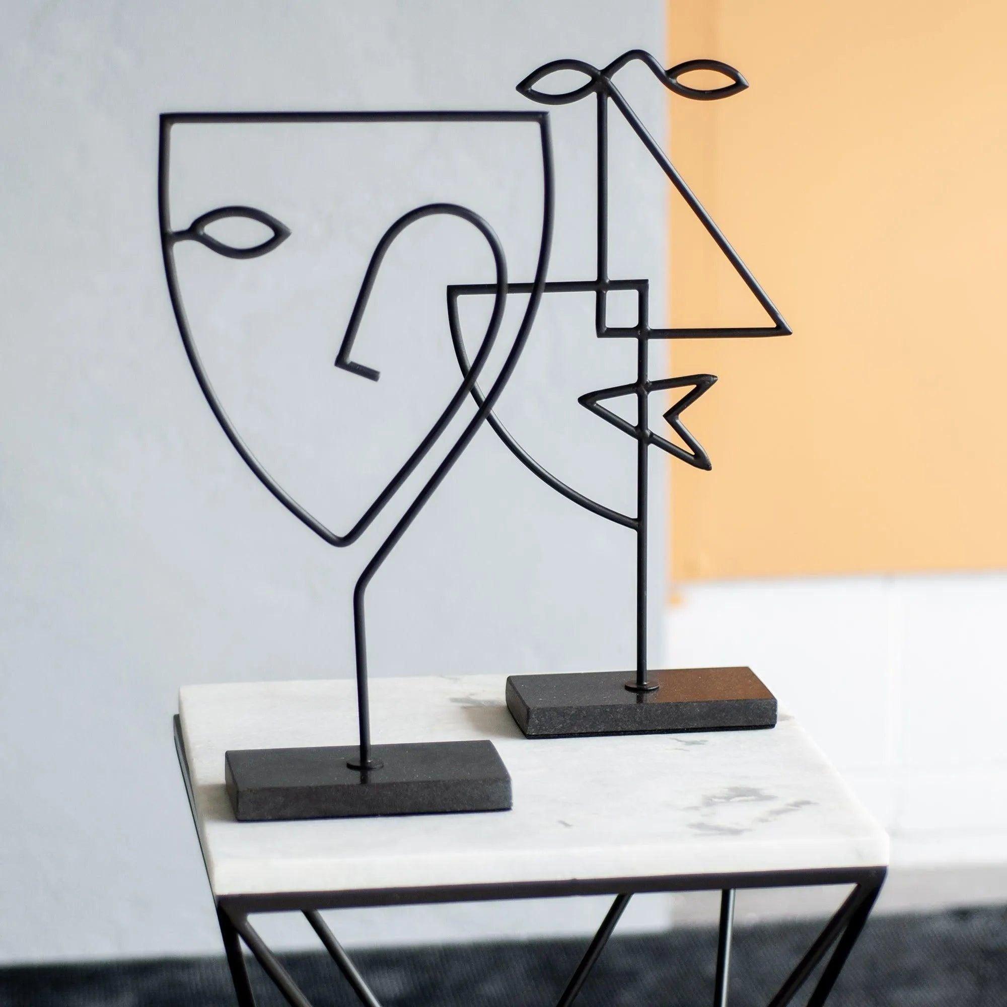 Renwil - Posie Set Of 2 Statues - STA745 - Canada Light Shop