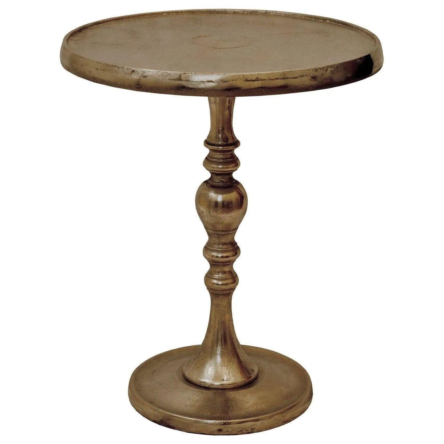 Renwil - Romina Brass Accent Table - TA033 - Canada Light Shop