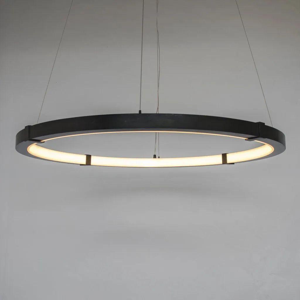Ridgely Studio Works - Aura Slim Pendant - AU-SM-PE-BLS-LRG - Canada Light Shop