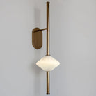 Ridgely Studio Works - Gem1 Wall Sconce - Fixed Arm - GEM1-WS-28-MB-FA-PL - Canada Light Shop